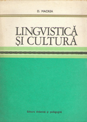 Lingvistica si cultura