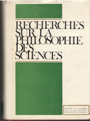 recherches sur la philosophie des sciences