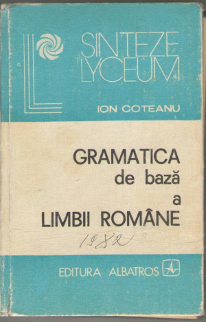 Gramatica de bază a limbii române