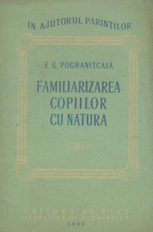 familiarizarea copiilor cu natura