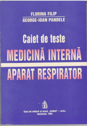 Caiet de teste medicina interna  aparat respirator