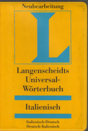 langenscheidts universal worterbuch italienisch italienisch-deutsch deutsch-italienisch