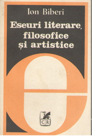 eseuri literare, filosofice si artistice