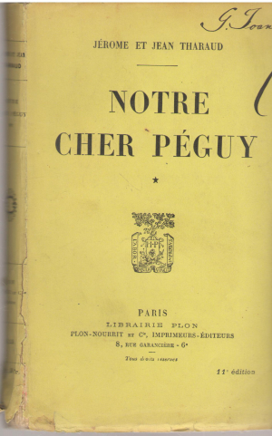 Notre cher peguy