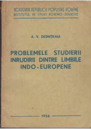 Problemele studierii inrudirii dintre limbile indo-europene