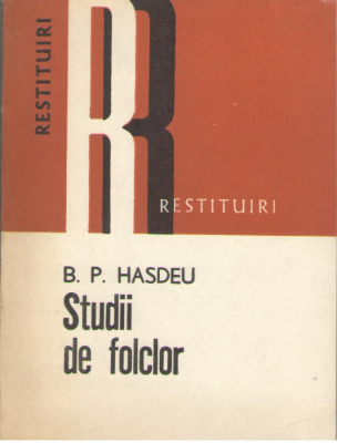 Studii de folclor