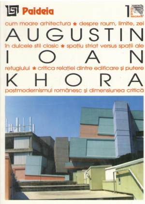 Khora Teme si dificultati ale relatiei dintre filosofie si arhitectura