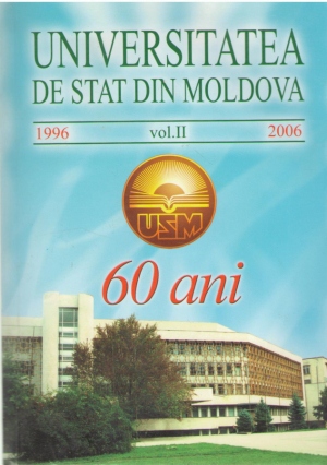 Universitatea de stat din Moldova 1996-2006  Volumul II