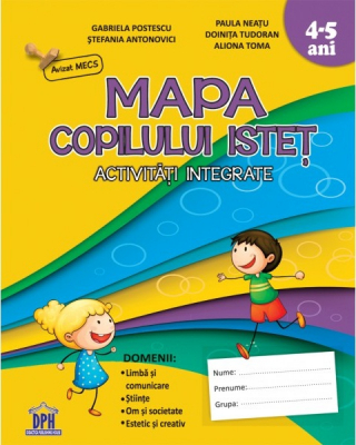 Mapa copilului isteț 4-5 ani