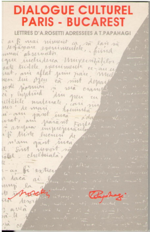 Dialogue culturel  Paris-Bucarest