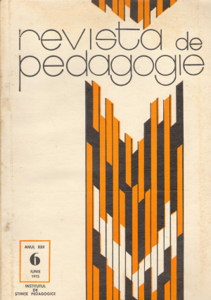 Revista de Pedagogie aparitii vechi