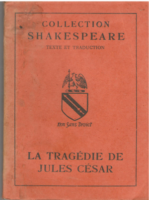 La tragedie de Jules Cesar
