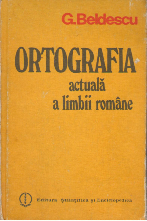 Ortografia actuala a limbii romane
