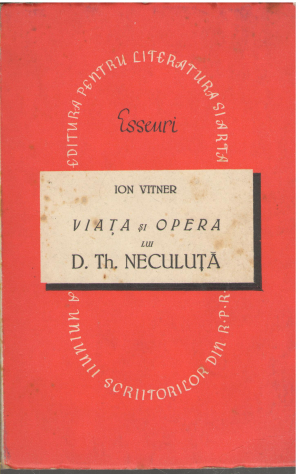 Viata si opera lui D.Th.Niculita