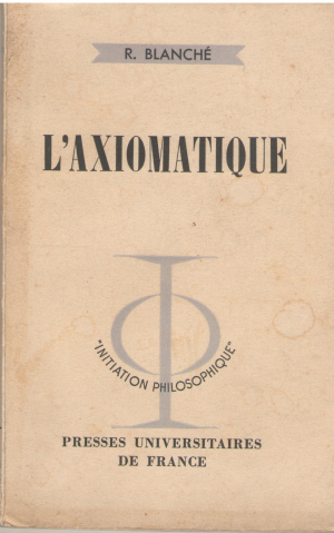 l'axiomatique