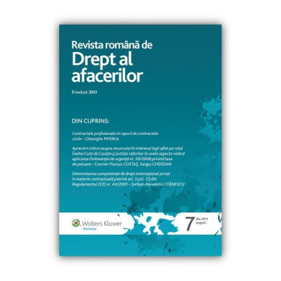Revista Romana de Drept al Afacerilor