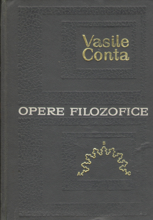 opere filozofice Vasile Conta