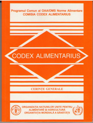 Codex alimentarius  Cerinte generale