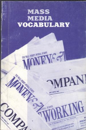Mass Media Vocabulary