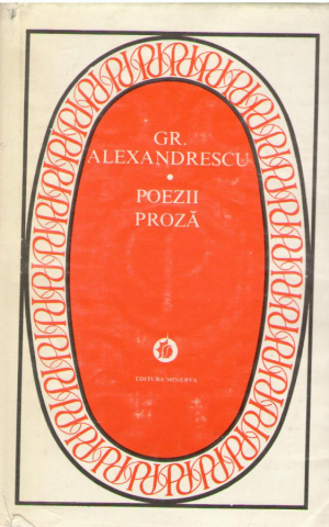 Poezii  Proza  Grigore Alexandrescu