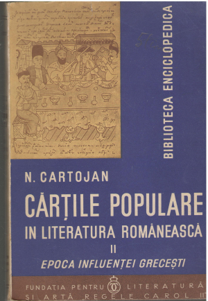 cartile populare in literatura romaneasca ii epoca influentei grecesti