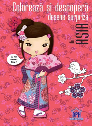 Coloreaza si descopera desene surpriza din Asia