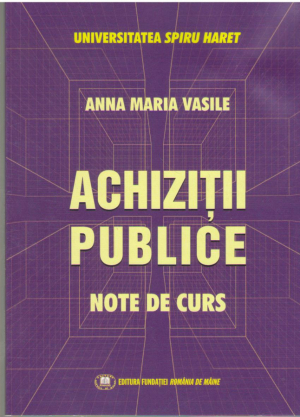 Achizitii publice  Note de curs