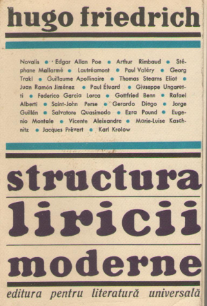 structura liricii moderne
