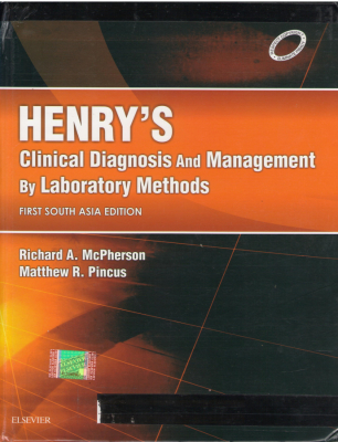 Henrys Clinical Diagnosis and Management by Laboratory Methods (HB 2016)