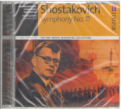 shostakovich symphony №11 bournemouth so cd