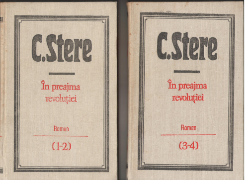 in preajma revolutiei volumele 1-2, 3-4, 5-6, 7-8