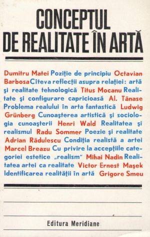 conceptul de realitate in arta studii de estetica si teoria artei