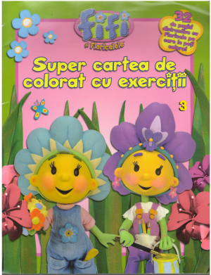 super cartea de colorat cu exercitii
