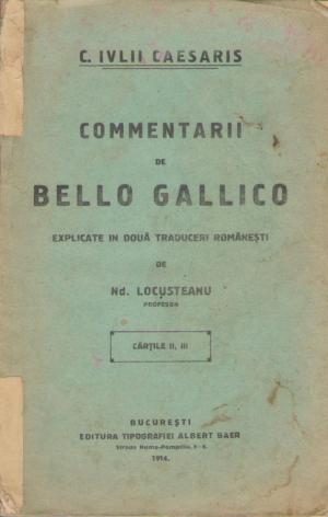 Commentarii de bello Gallico  Vol. II-III