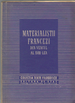 Materialistii francezi din veacul al XVIII-lea