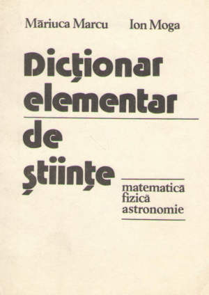 Dictionar elementar de stiinte