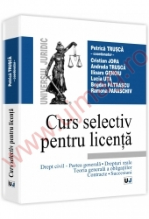 Curs selectiv pentru licenta
