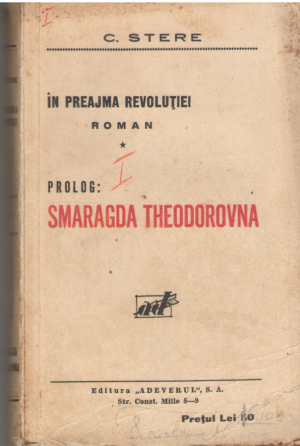 in preajma revolutiei prolog smaragda theodorovna