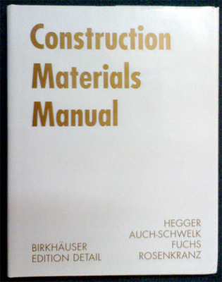 Construction Materials Manual