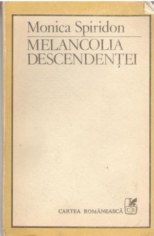 Melancolia descendentei figuri si forme ale memoriei generice in literatura