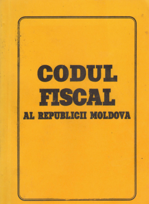Codul fiscal al Republicii Moldova  cu ultimele modificari si completari pina in septembrie 2007