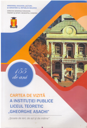 cartea de vizita a iplt Gheorghe asachi