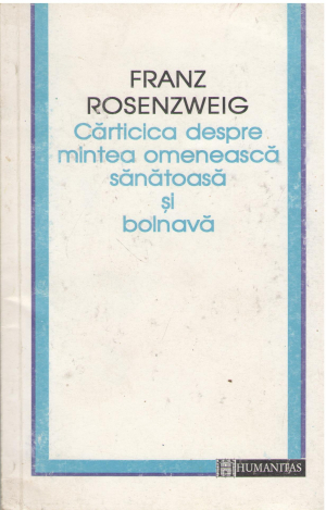 Carticica despre mintea omeneasca sanatoasa si bolnava