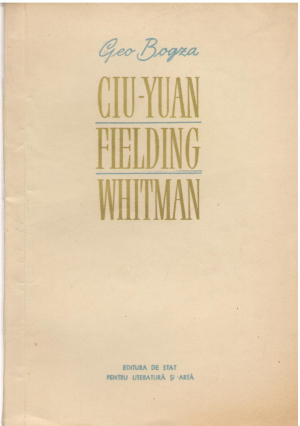 ciu-yuan  fielding  Whitman