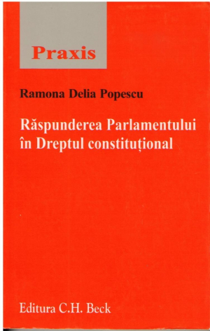 Raspunderea Parlamentului in Dreptul constitutional