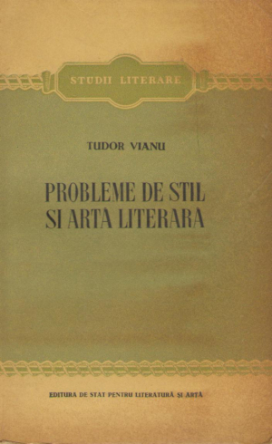 probleme de stil si arta literara