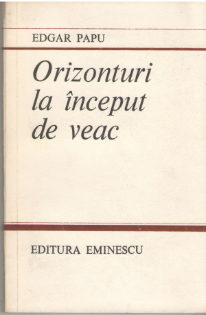 orizonturi la inceput de veac