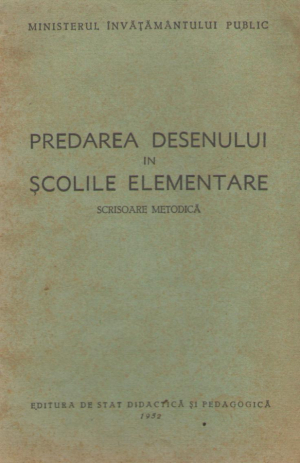 predarea desenului in scolile elementare scrisoare metodica
