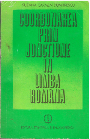 coordonarea prin junctiune in limba romana